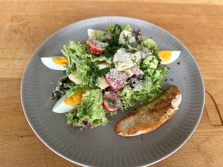 High Protein Tortellini-Salat