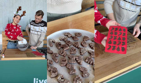 Gesunde Mini-Lebkuchen