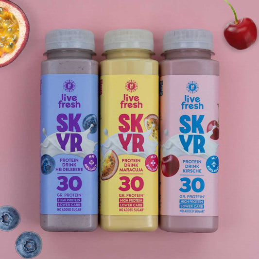 Skyr Protein Drinks – Probierpaket – 18x250ml
