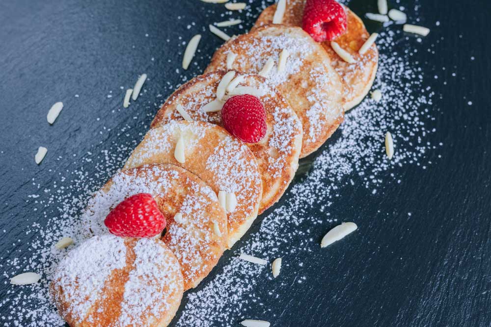 Low Carb Apfel Pancakes