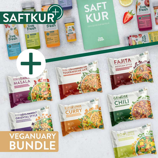 7 Tage Saftkur + Veganuarybundle