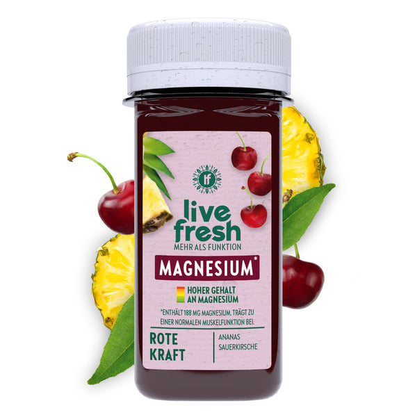Kaltgepresster¹ Magnesium Shot - Rote Kraft - 60ml